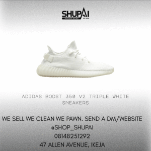 Adidas Boost 350 v2 Triple White sneakers