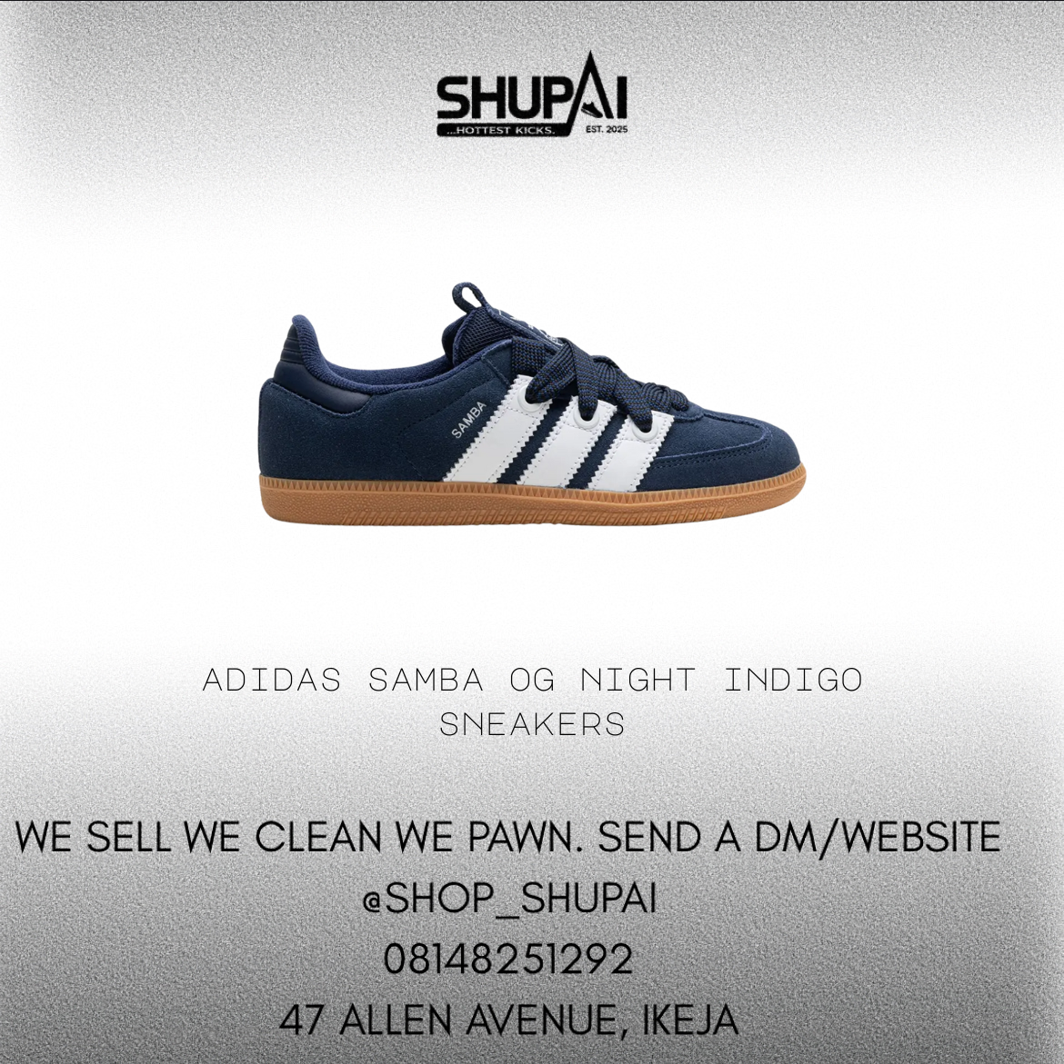 Adidas Samba OG Night Indigo sneakers