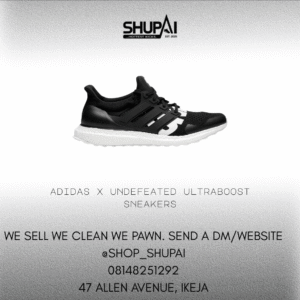 Adidas x Undefeated Ultraboost sneakers