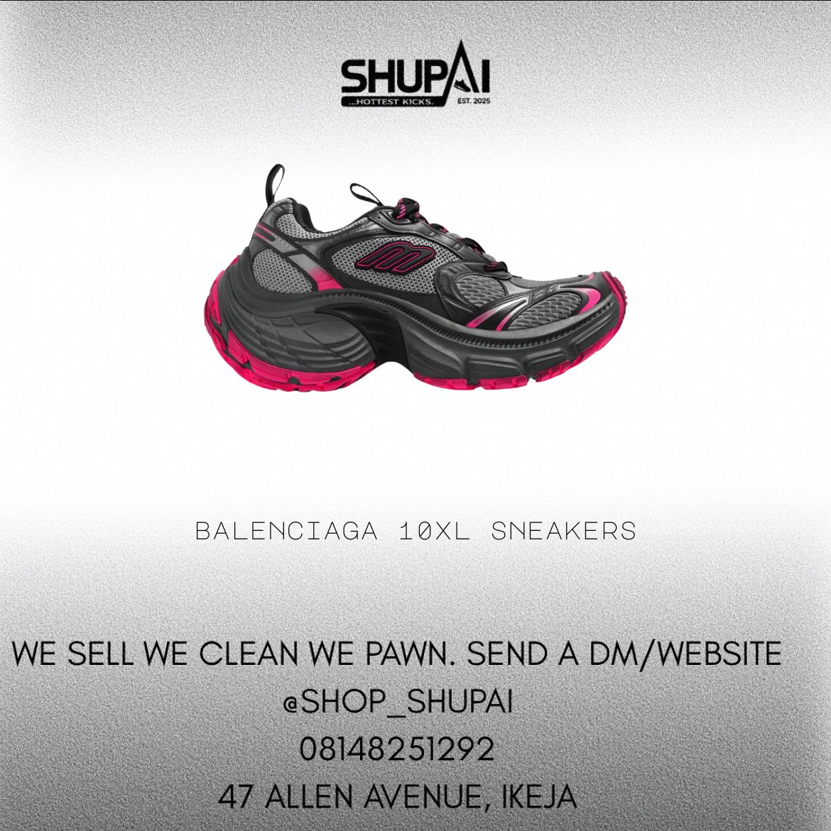 Balenciaga 10XL sneakers