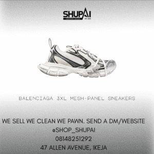 Balenciaga 3XL mesh-panel sneakers