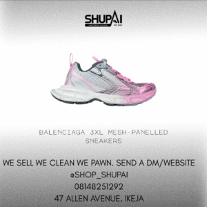 Balenciaga 3XL mesh-panelled sneakers