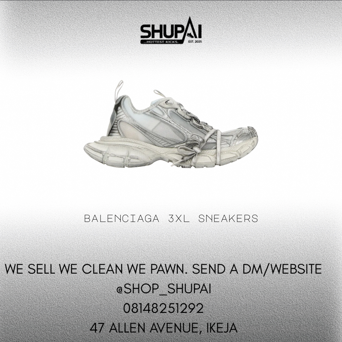 Balenciaga 3XL sneakers
