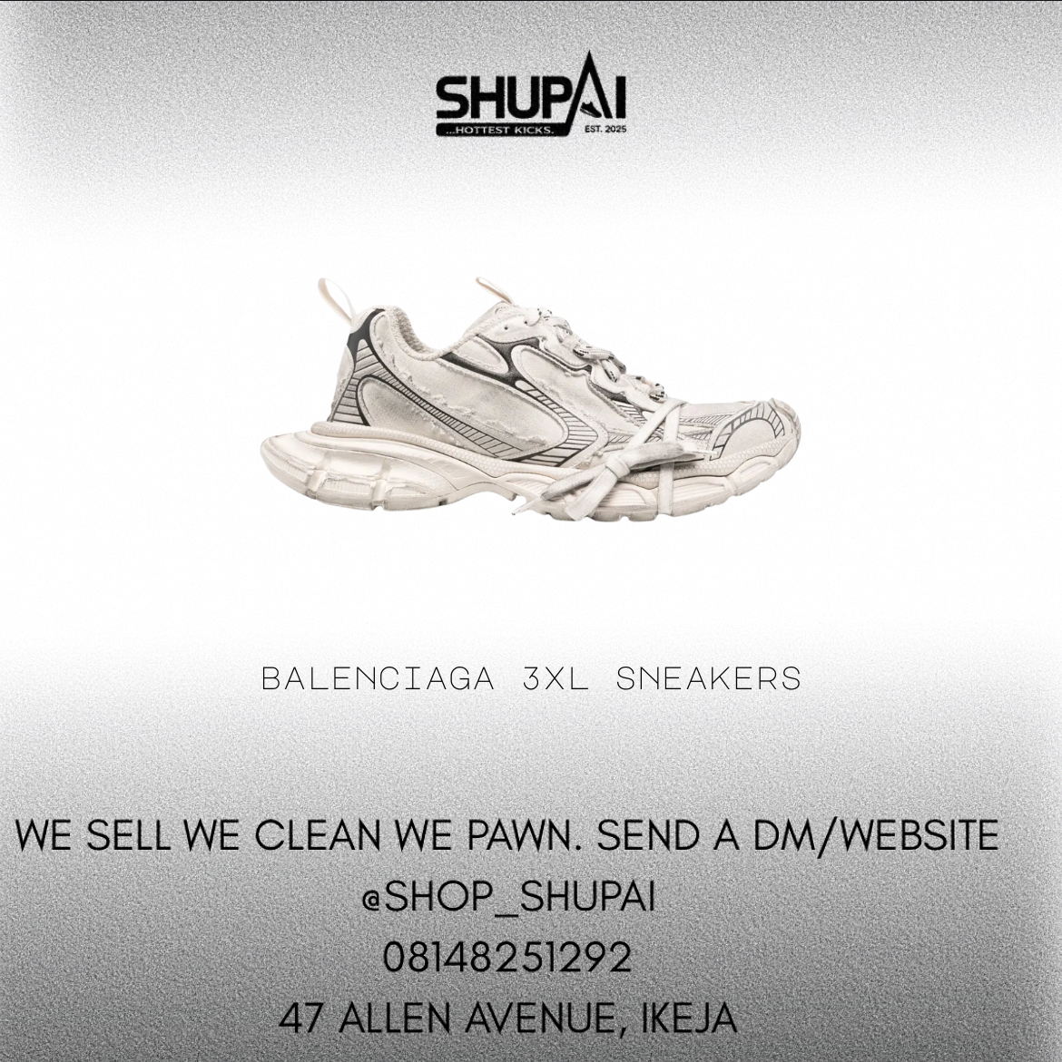 Balenciaga 3XL sneakers