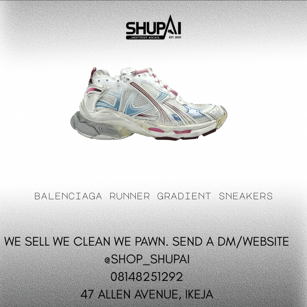 Balenciaga Runner Gradient sneakers