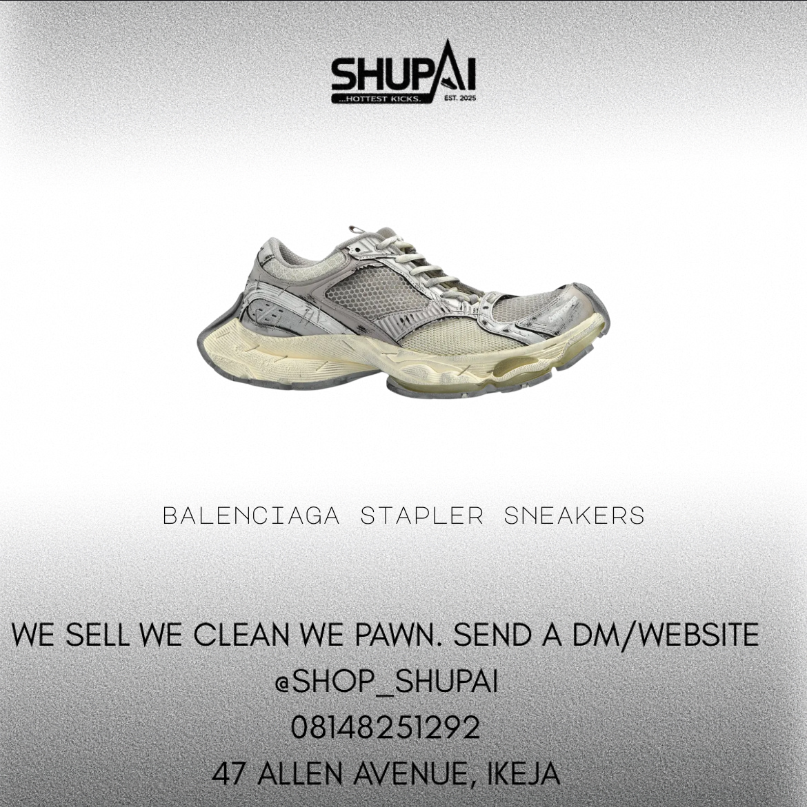 Balenciaga Stapler sneakers