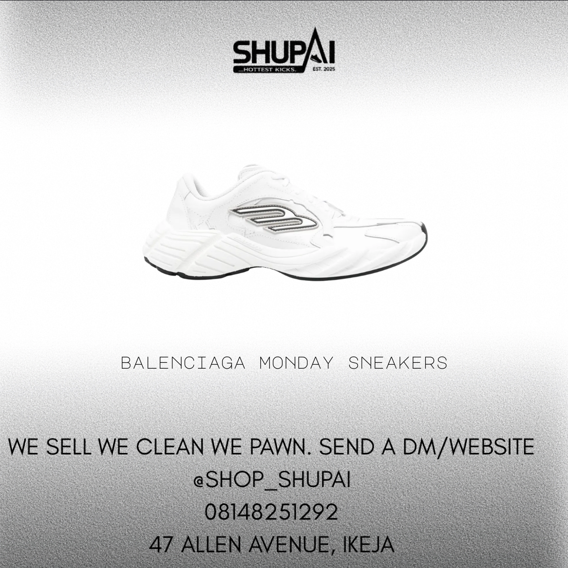 Balenciaga monday sneakers