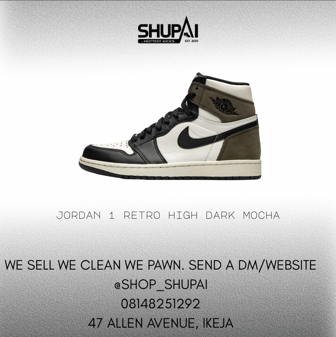Jordan 1 Retro High Dark Mocha