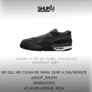 Jordan 4 RM SP Nigel Sylvester Driveway Grey