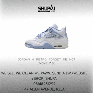 Jordan 4 Retro Forget Me Not (Women’s)