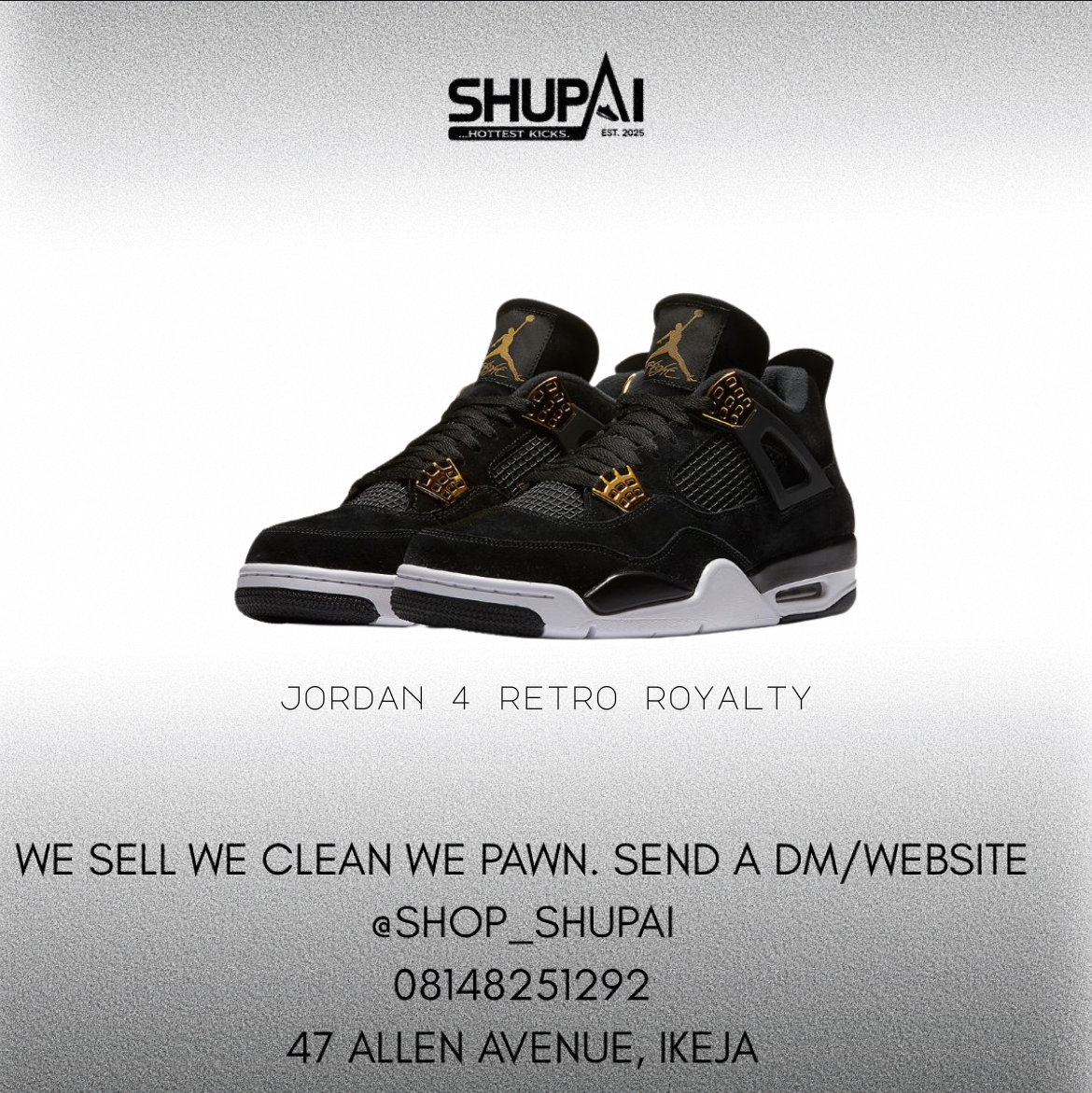 Jordan 4 Retro Royalty