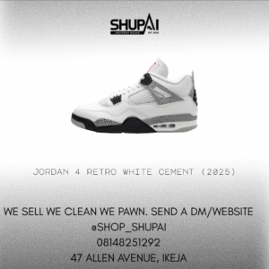 Jordan 4 Retro White Cement (2025)
