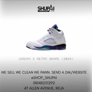 Jordan 5 Retro Grape (2025)