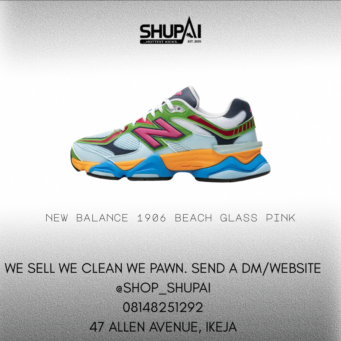 New Balance 9060 Beach Glass Pink