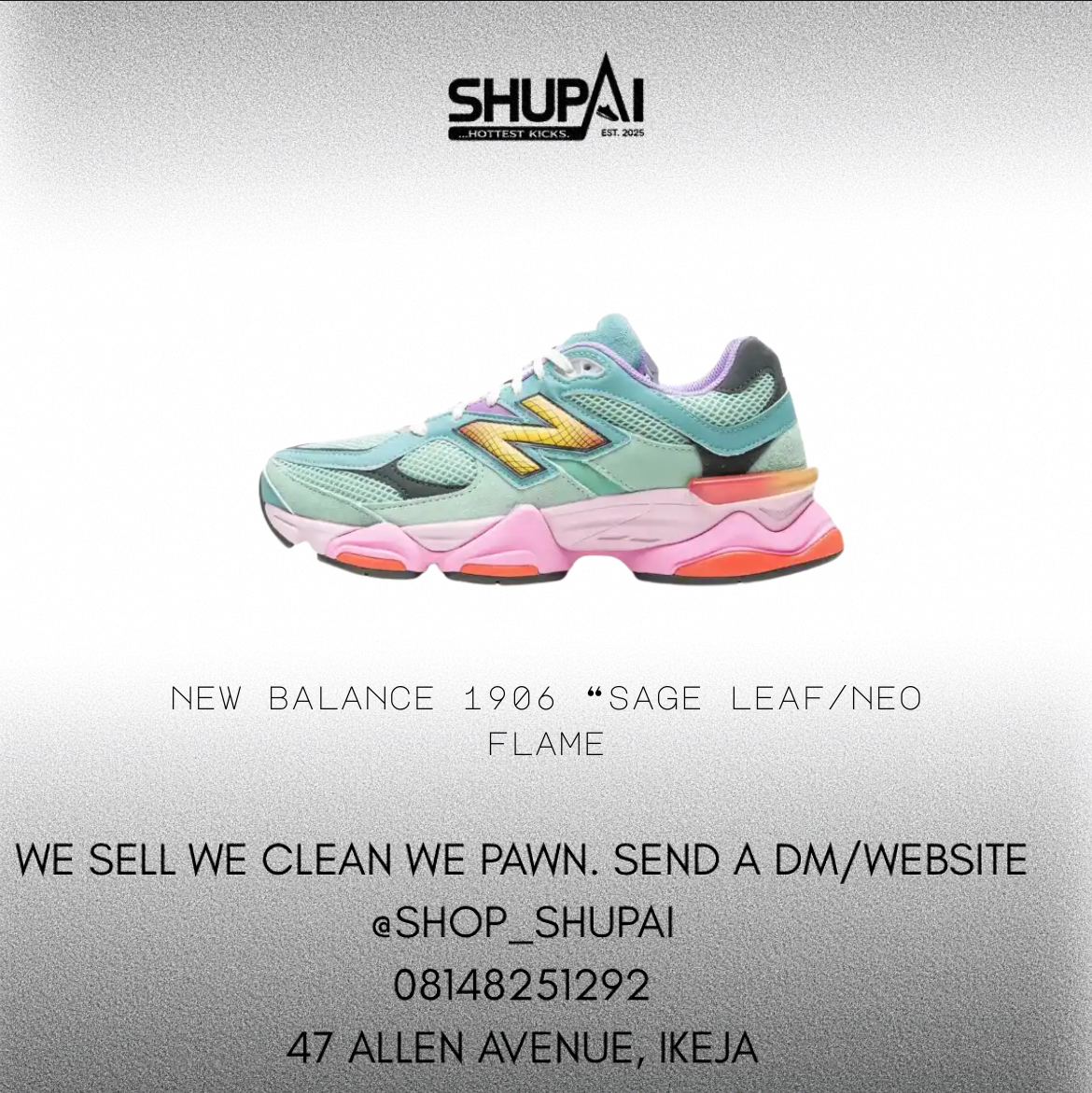 New Balance 9060 “Sage Leaf/Neo Flame