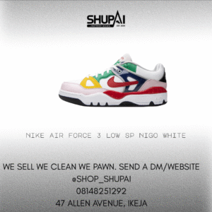Nike Air Force 3 Low SP Nigo White