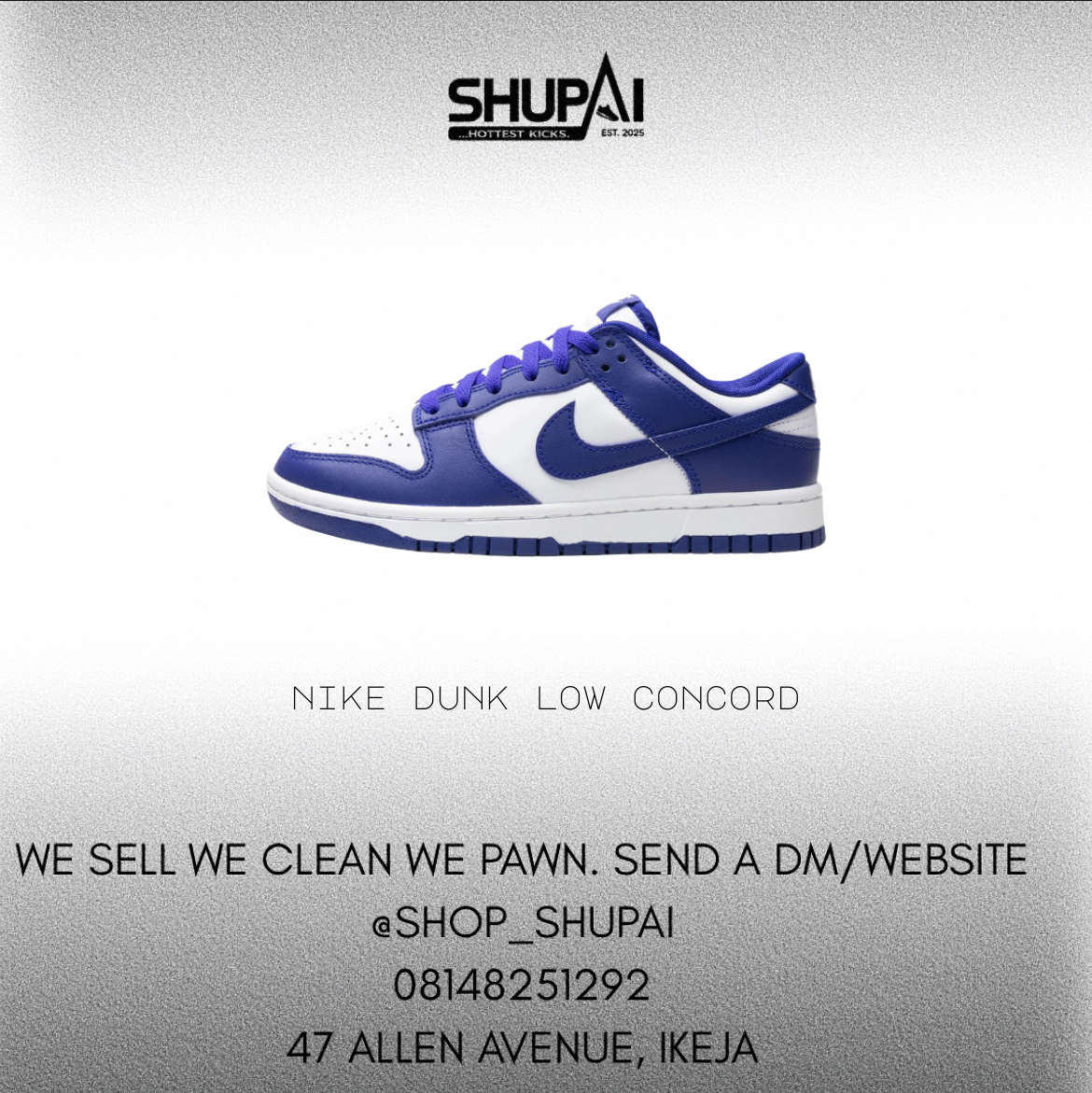 Nike Dunk Low Concord