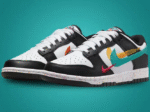 Nike Dunk Low Multiple Swooshes White Washed Teal (w) - Image 4