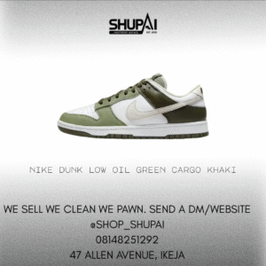 Nike Dunk Low Oil Green Cargo Khaki