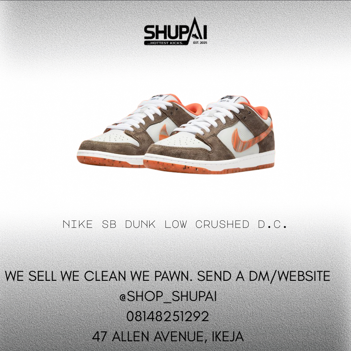 Nike SB Dunk Low Crushed D.C.
