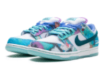 Nike SB Dunk Low Futura Laboratories Bleached Aqua - Image 3