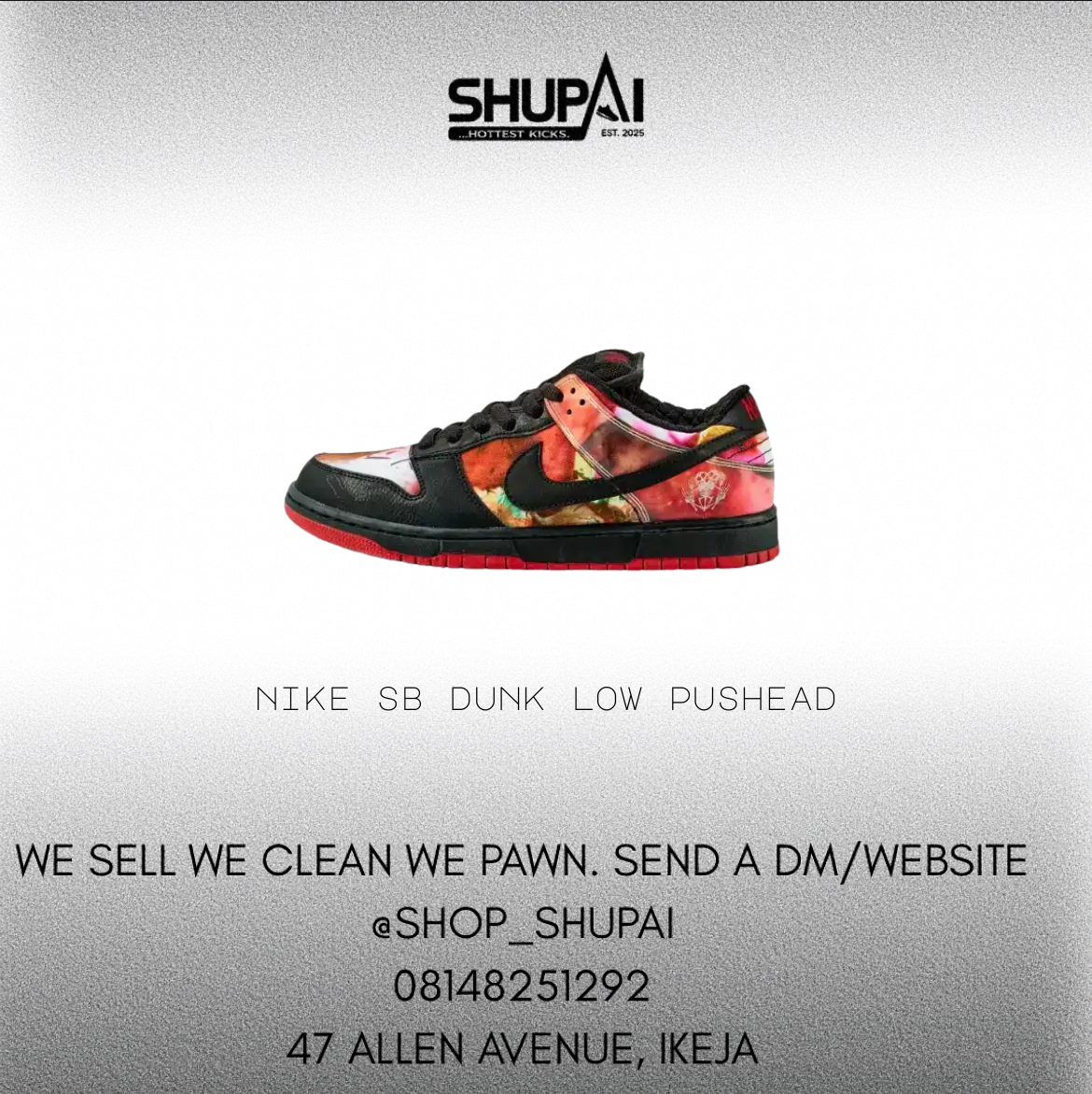 Nike SB Dunk Low Pushead