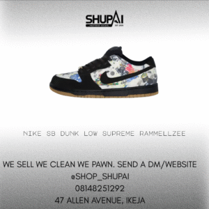 Nike SB Dunk Low Supreme Rammellzee