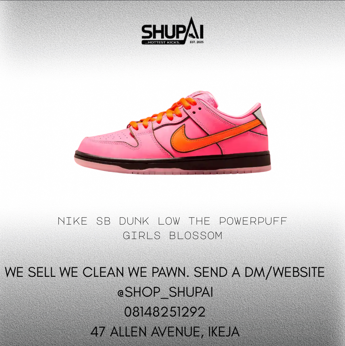 Nike SB Dunk Low The Powerpuff Girls Blossom