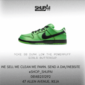 Nike SB Dunk Low The Powerpuff Girls Buttercup