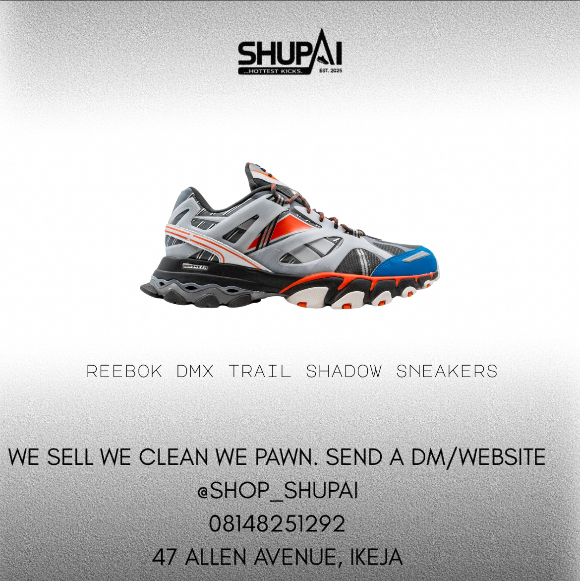 Reebok DMX Trail Shadow sneakers