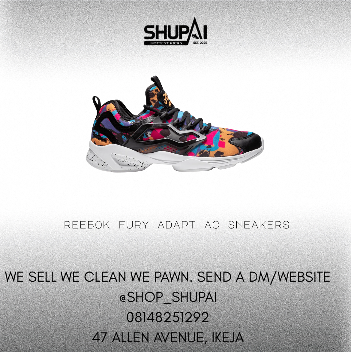 Reebok Fury Adapt AC sneakers