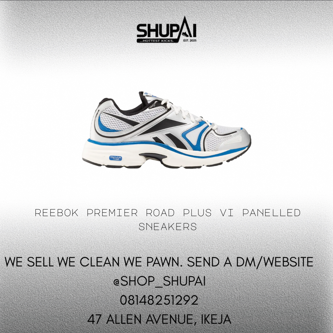 Reebok Premier Road Plus VI panelled sneakers