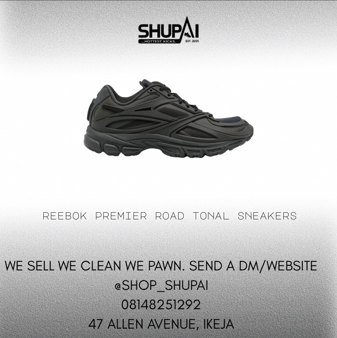 Reebok Premier Road tonal sneakers