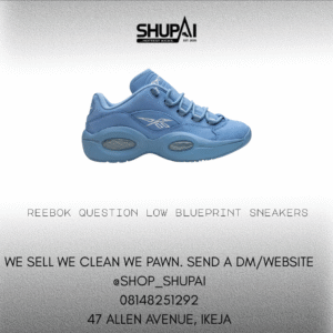 Reebok Question Low Blueprint sneakers