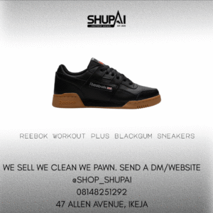 Reebok Workout Plus BlackGum sneakers