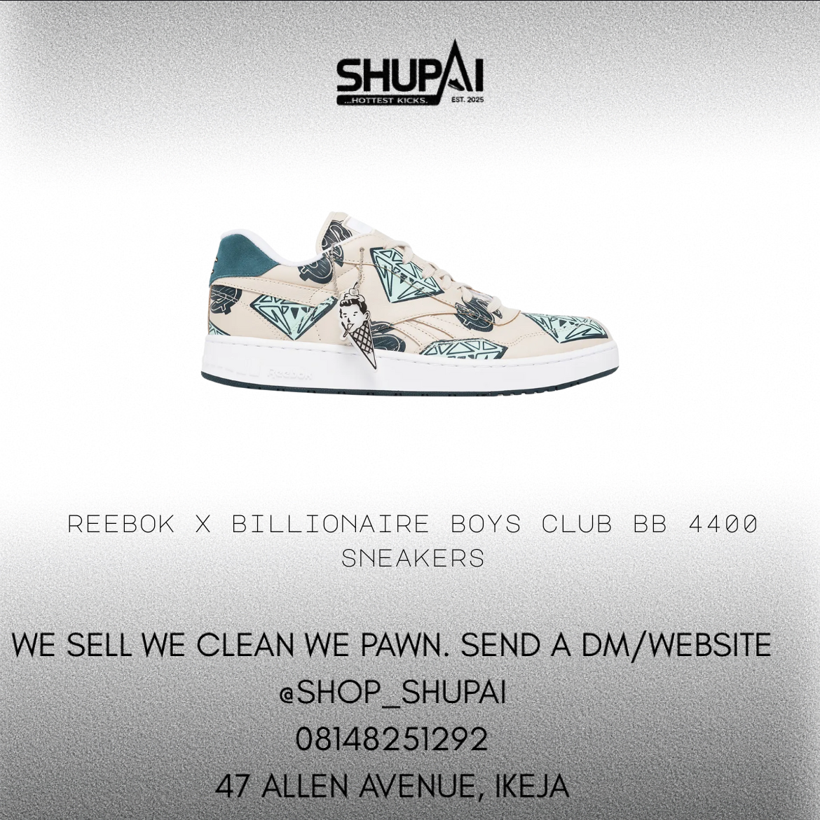 Reebok x Billionaire Boys Club BB 4400 sneakers