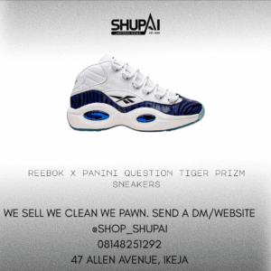 Reebok x Panini Question Tiger Prizm sneakers