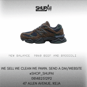 New Balance 9060 Beef and Broccoli