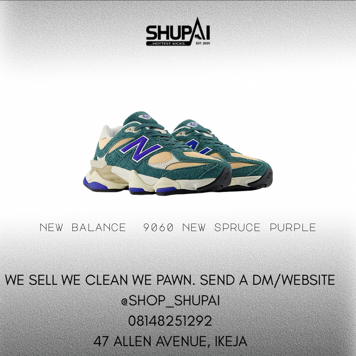 New Balance 9060 New Spruce Purple