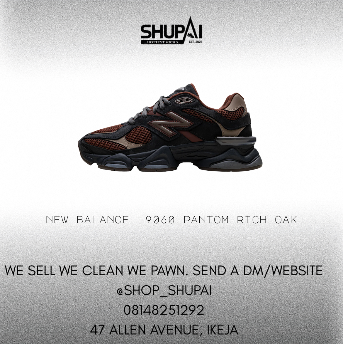 New Balance 9060 Phantom Rich Oak